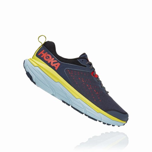 Hoka One One CHALLENGER ATR 6 Wides Shoes For Men India Grey/Orange/Yellow IN-0312